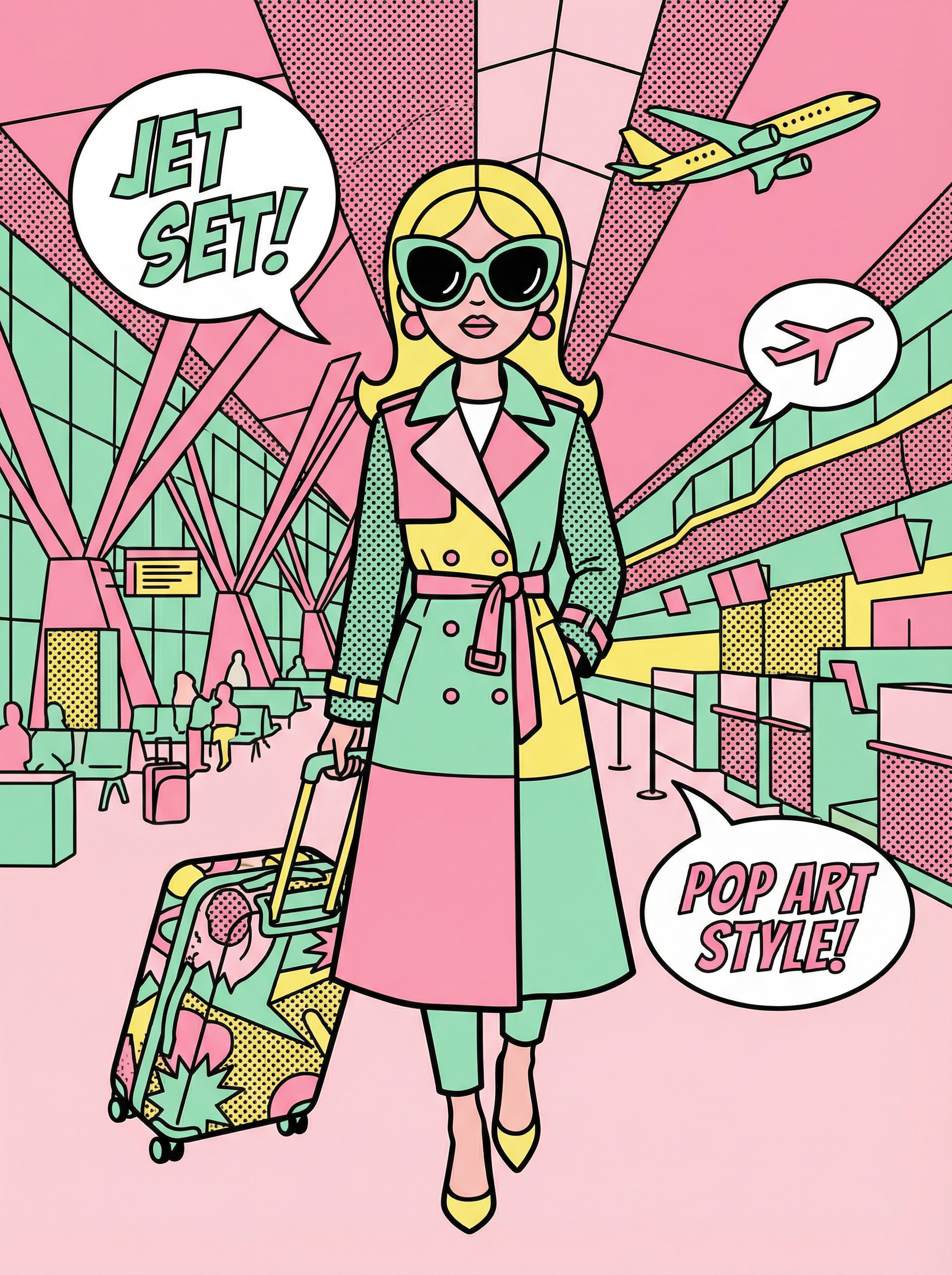 问鼎娱乐 - 迪丽热巴最新机场时尚街拍